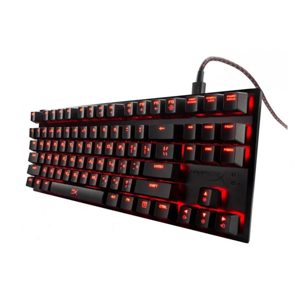 Клавиатура игровая HyperX Alloy FPS Pro Red USB RGB RU, Black, HX-KB4RD1-RU/R1 UA